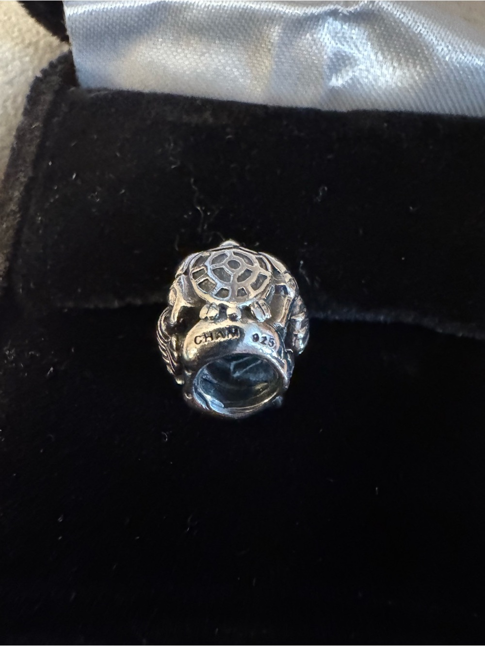 Chamilia Silver Turtle Charm - Silver